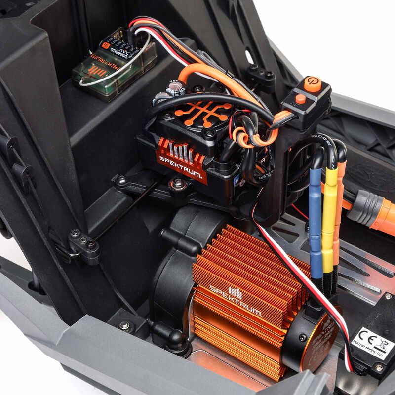 LOSI 1/10 RZR AZUL Rey 4WD Sin escobillas RTR, Polaris LOS03029T1