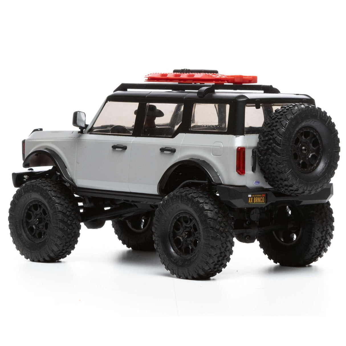 Axial AXI00006T2 1/24 SCX24 2021 Ford Bronco 4WD Camión Cepillado RTR, Gris