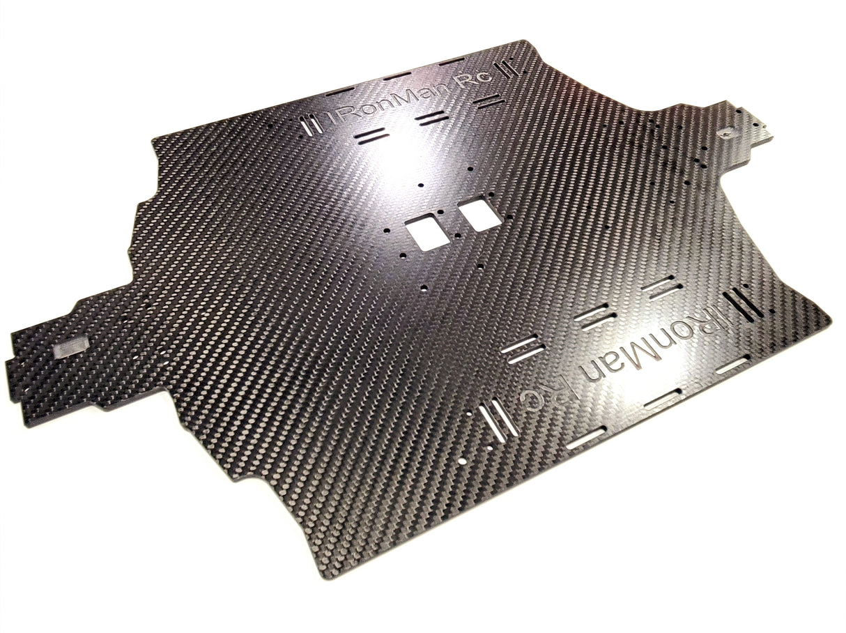 IRonManRc Hobao VTE2 1/7 châssis en fibre de carbone 4mm * BEAST *