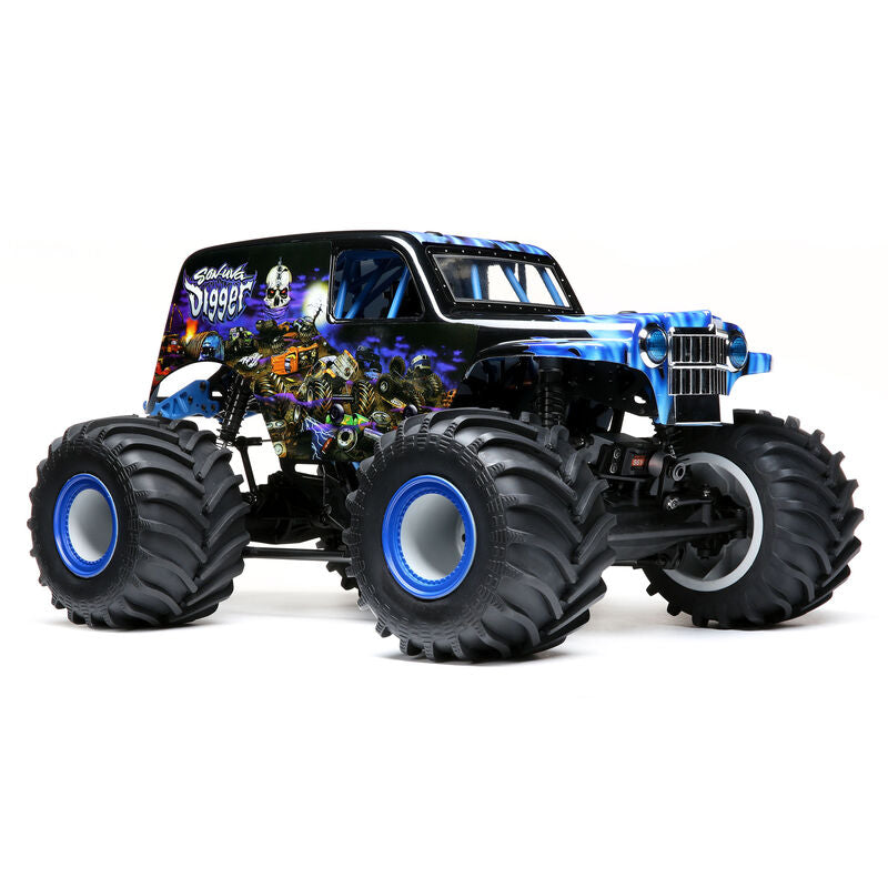LOSI LOS05021T2 1/6 Super Baja Rey 2.0 4WD Camión del desierto sin escobillas RTR, King Shoc