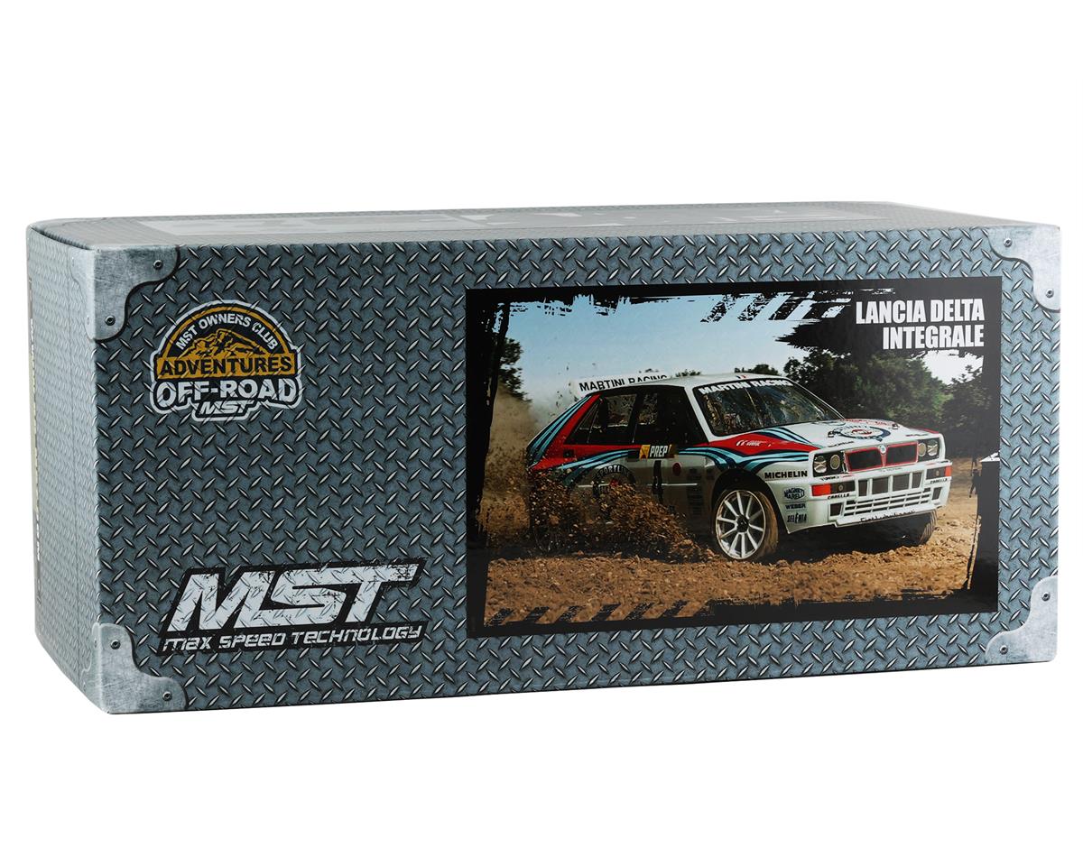 MST 531403 XXX 1/10 4WD RTR Rally Car con carrocería Lancia Delta