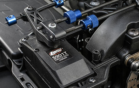 LOSI LOS05014V2T1 5T 1/5 5IVE-T 2.0 4WD Truck Gas BND, gris/bleu/blanc