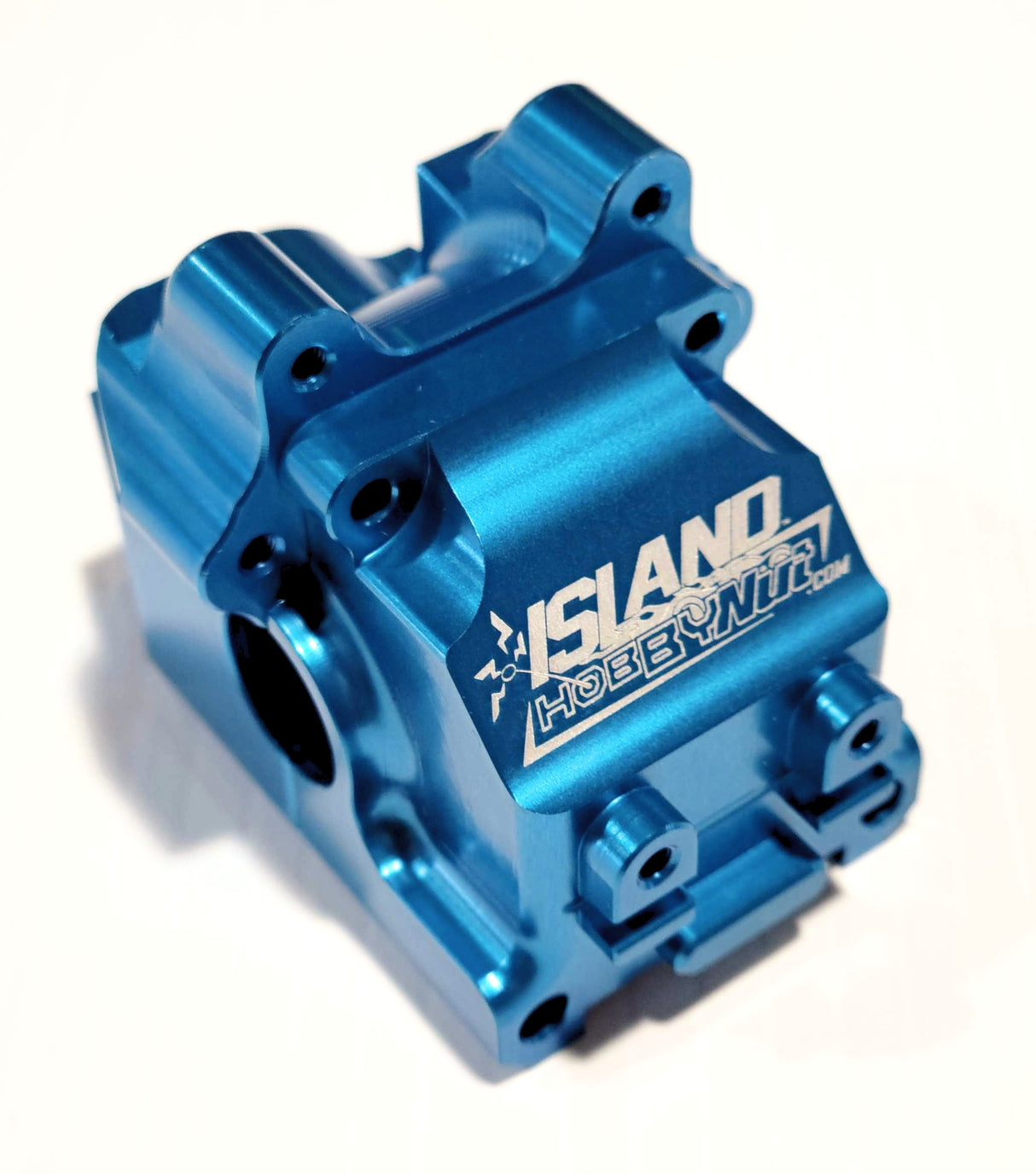 IronManRc HOBAO VTE2 *AVANT SEULEMENT* Boîtier de boîte de vitesses en aluminium BLEU