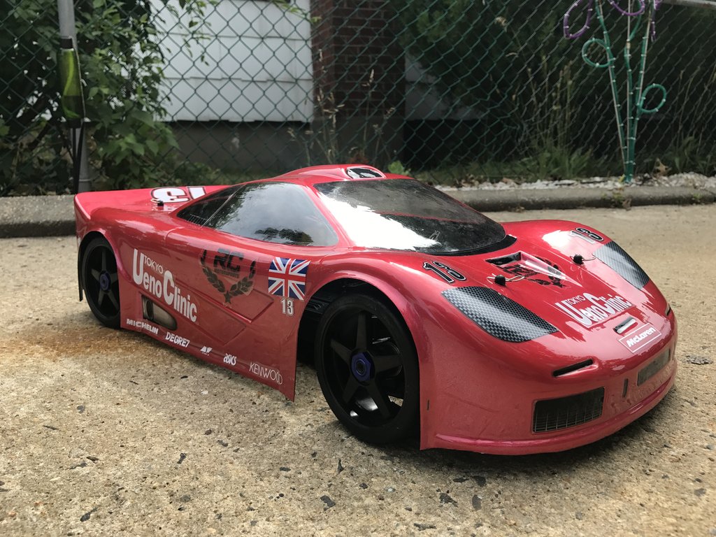 Delta Plastik 7500 1/8 MCLAREN GTR-1 360mm/2mm DRAG OR SPEED RUNS