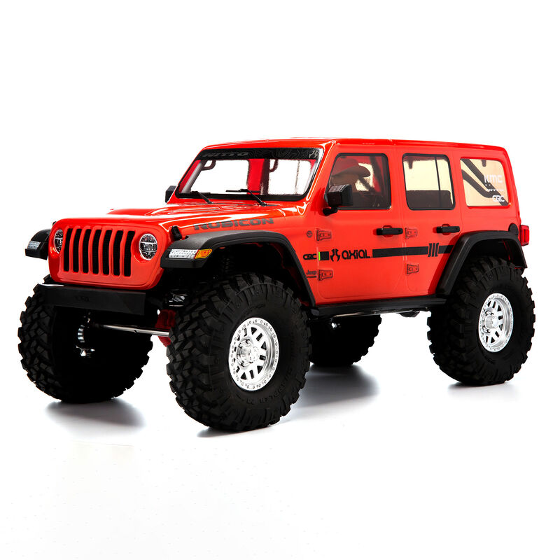 AXIAL AXI03003T2 1/10 SCX10 III Jeep JLU Wrangler with Portals RTR, Orange