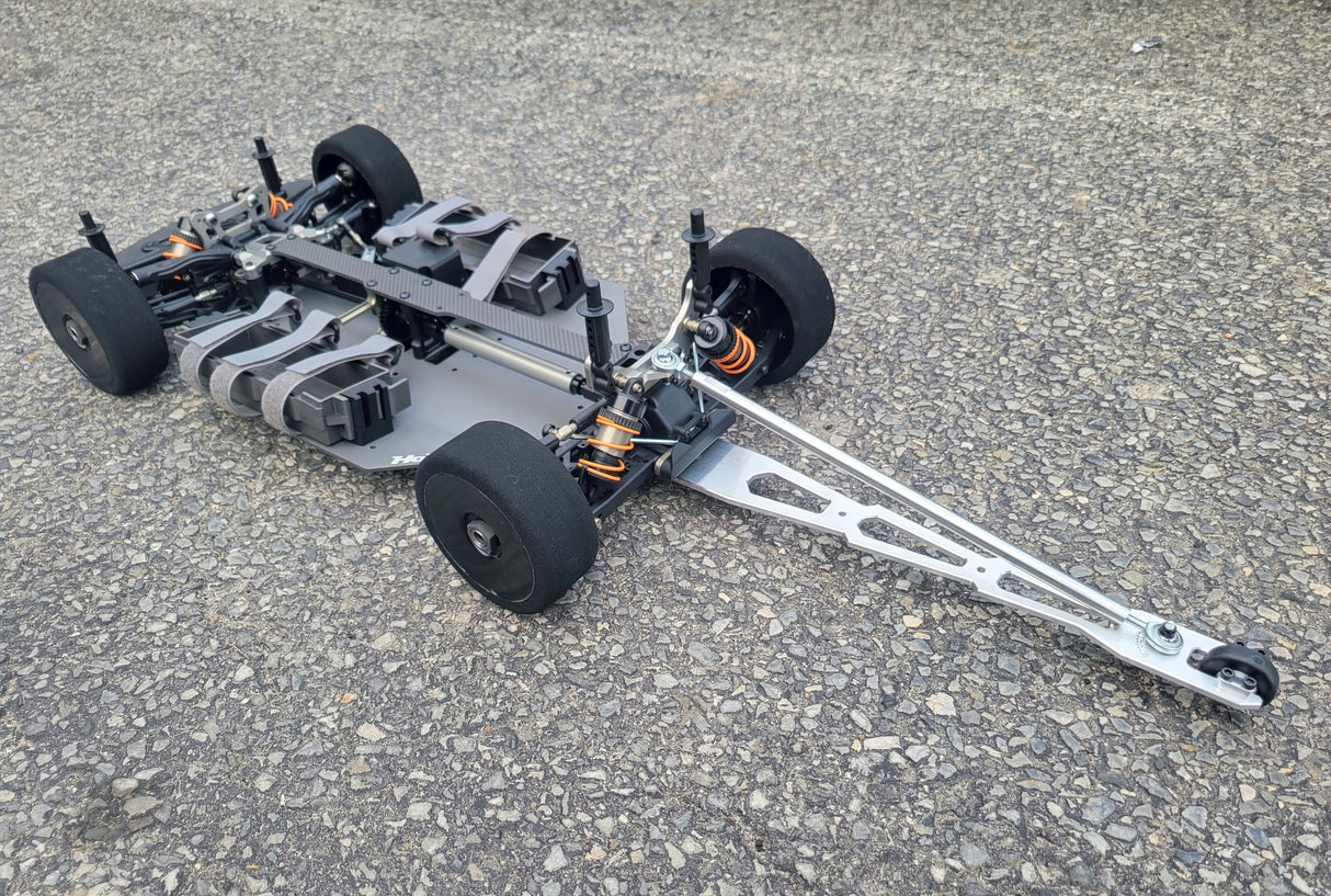 IRonManRc HOBAO VTE2 / VT "JAUGE 12" Barre de roue Drag Racing Beast