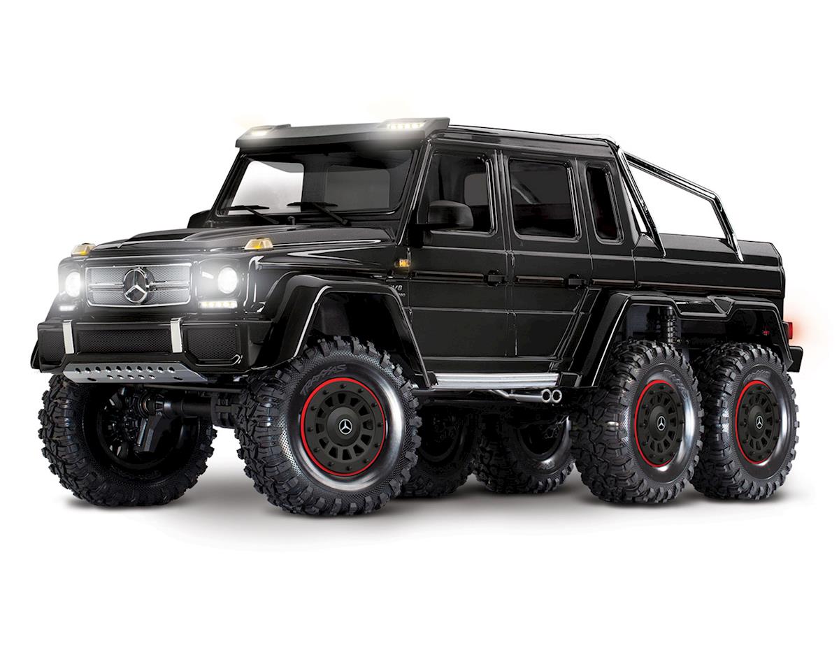 TRAXXAS 88096-4 NEGRO TRX-6 1/10 6x6 Camión sobre orugas con Mercedes-Benz G 63 AM