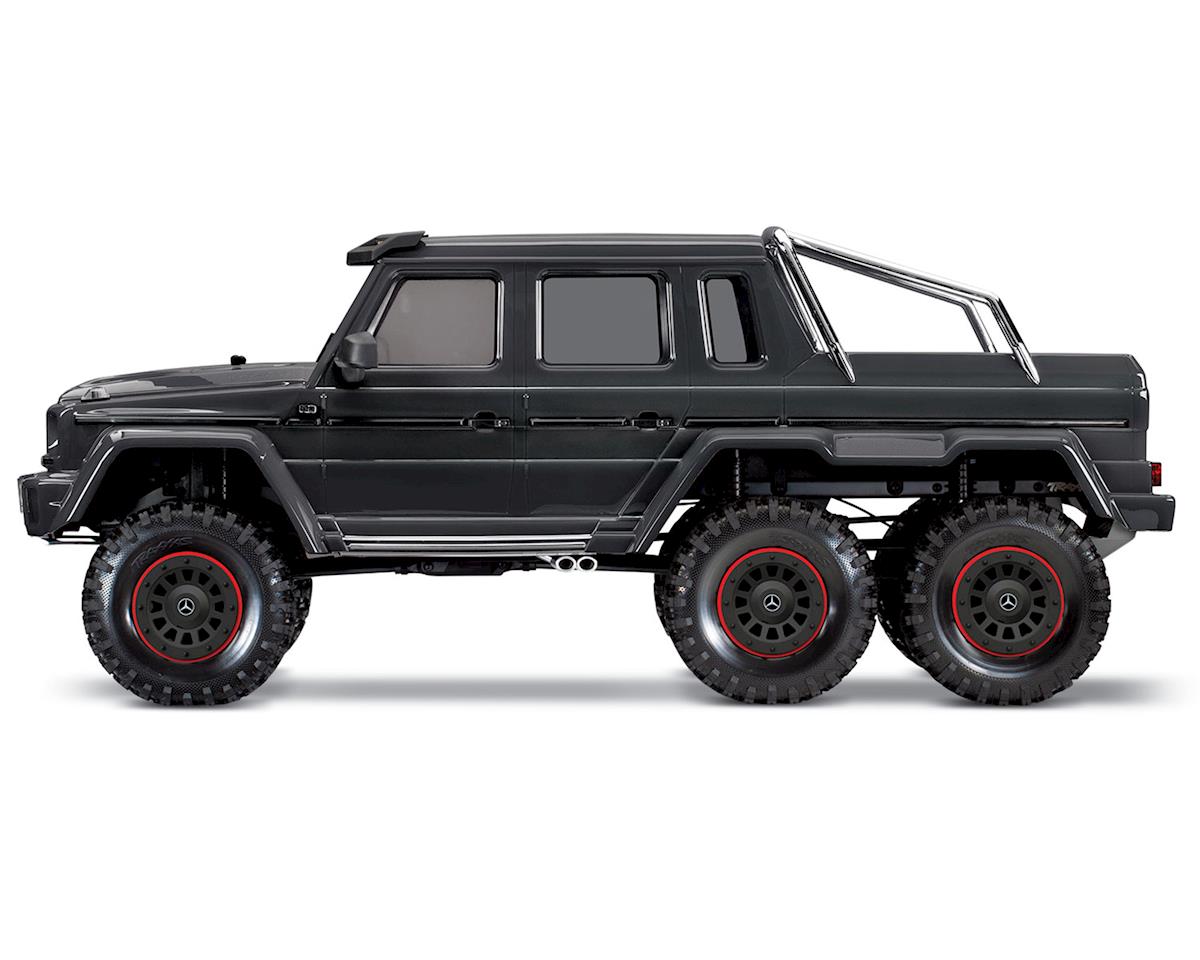 TRAXXAS 88096-4 NEGRO TRX-6 1/10 6x6 Camión sobre orugas con Mercedes-Benz G 63 AM