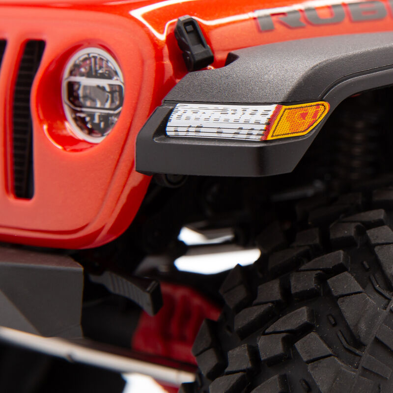 AXIAL AXI03003T2 1/10 SCX10 III Jeep JLU Wrangler with Portals RTR, Orange