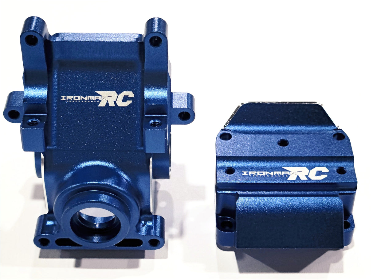 IronManRc AZUL Caja de diferencial de aluminio con cubierta TODOS los autos Arrma 6s
