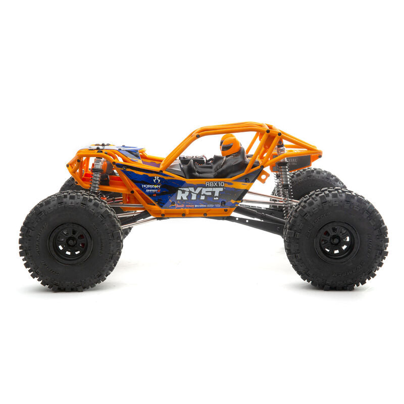 AXIAL AXI03005T1 1/10 RBX10 Ryft 4WD sin escobillas Rock Bouncer RTR, naranja