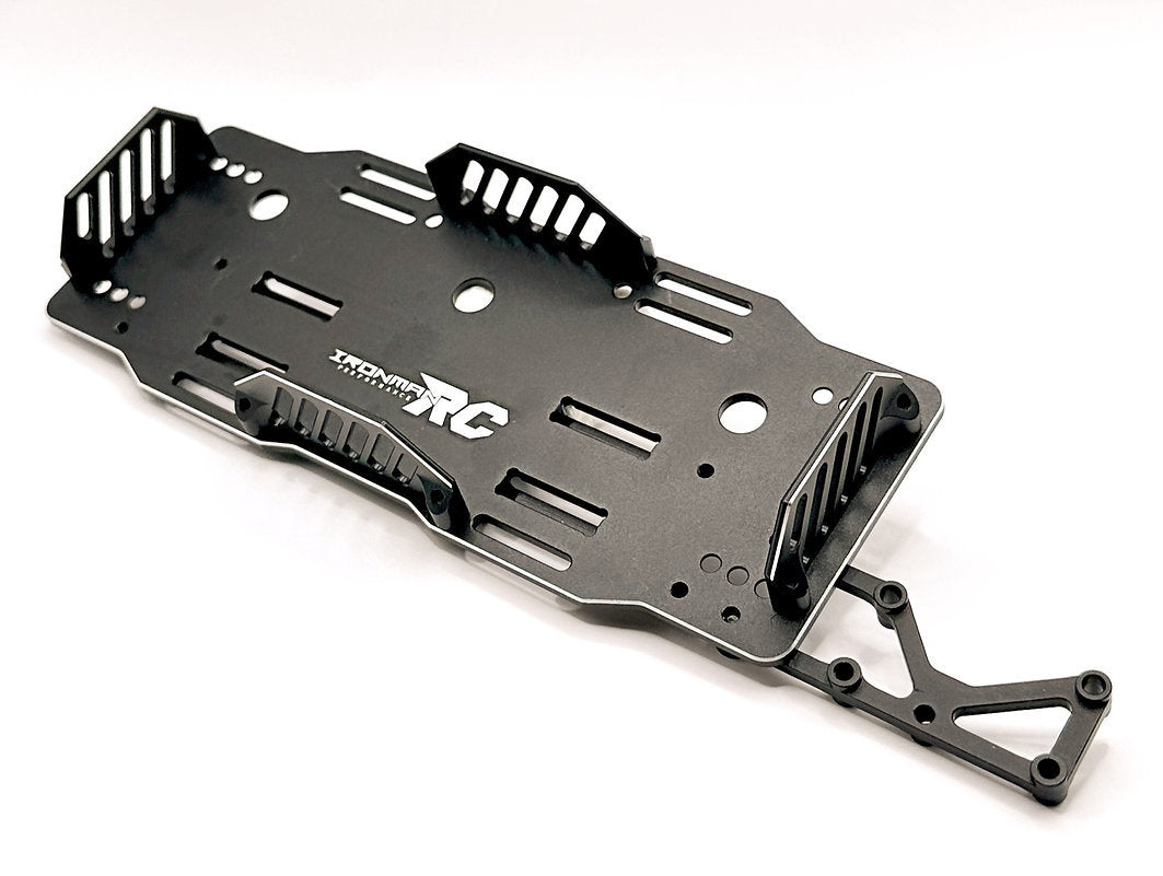 IRonManRc Arrma 6S NOIR Support de châssis en aluminium 6S Support de batterie Typhon / Kraton / Outkast / Notorious
