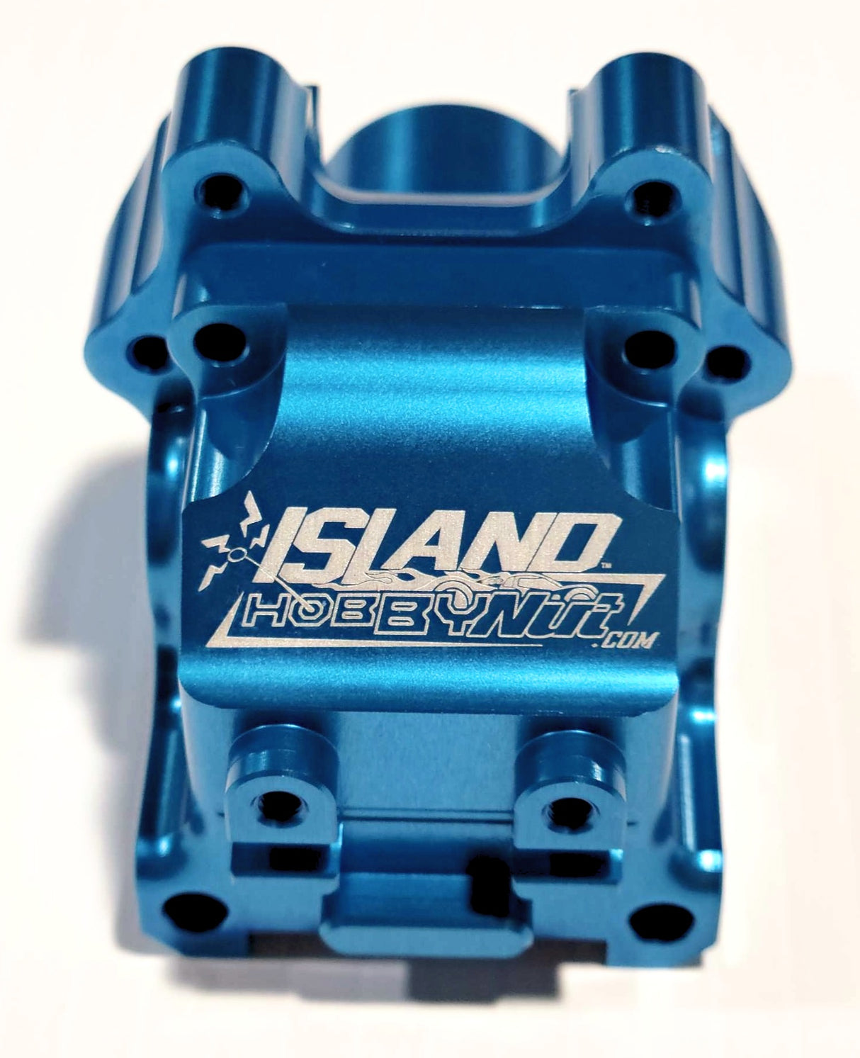 IronManRc HOBAO VTE2 *AVANT SEULEMENT* Boîtier de boîte de vitesses en aluminium BLEU