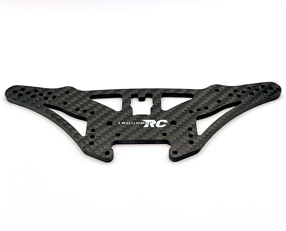 IronManRc HOBAO VTE2 VTE TOUR D'AMORTISSEUR ARRIÈRE EN FIBRE DE CARBONE