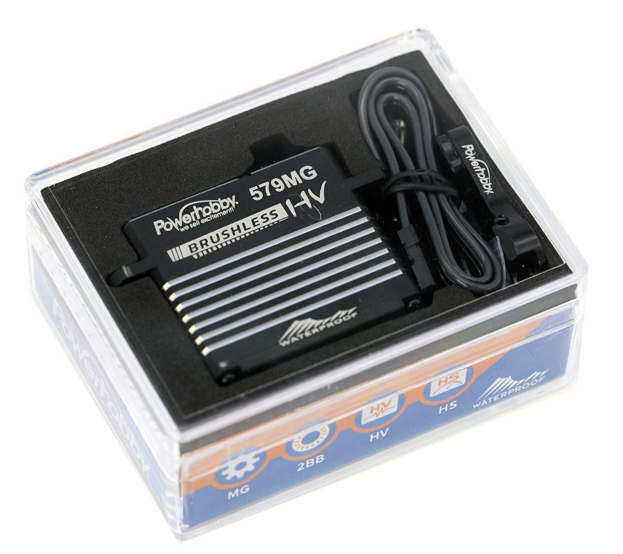 Powerhobby PH579MG Servo numérique sans balais à couple élevé et haute vitesse 0,07/430 oz