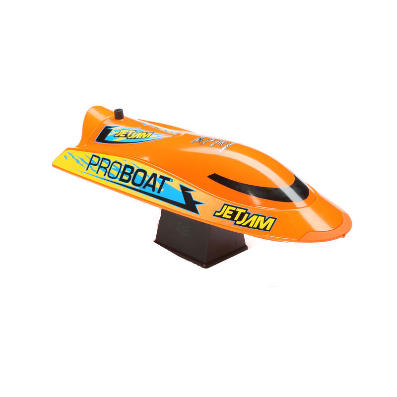 PROBOAT PRB08031V2T1 Jet Jam 12" Pool Racer Brushed RTR, Orange