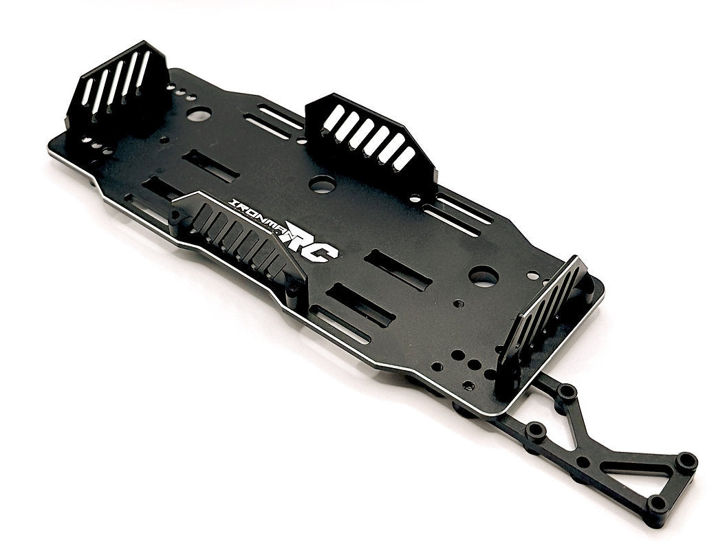 IRonManRc Arrma 6S NOIR Support de châssis en aluminium 6S Support de batterie Typhon / Kraton / Outkast / Notorious