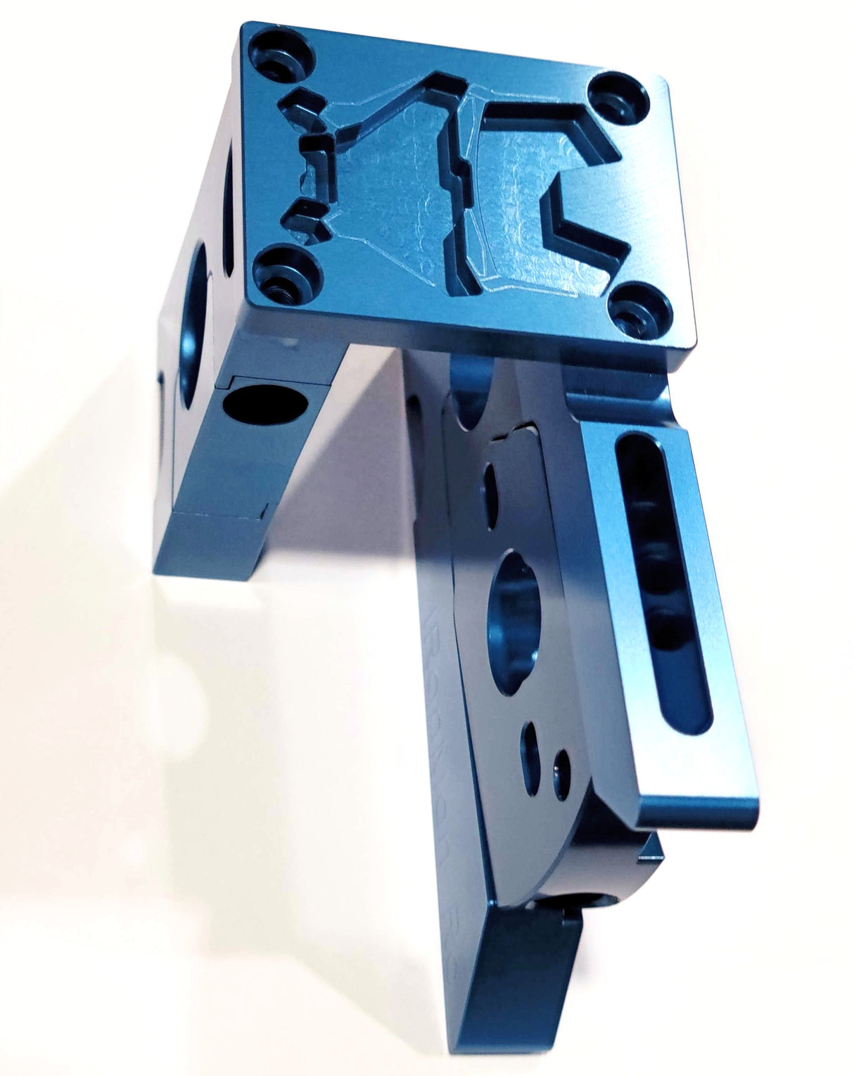 IronManRc Arrma Candy Blue Soporte de motor deslizante de 25 mm y 30 mm