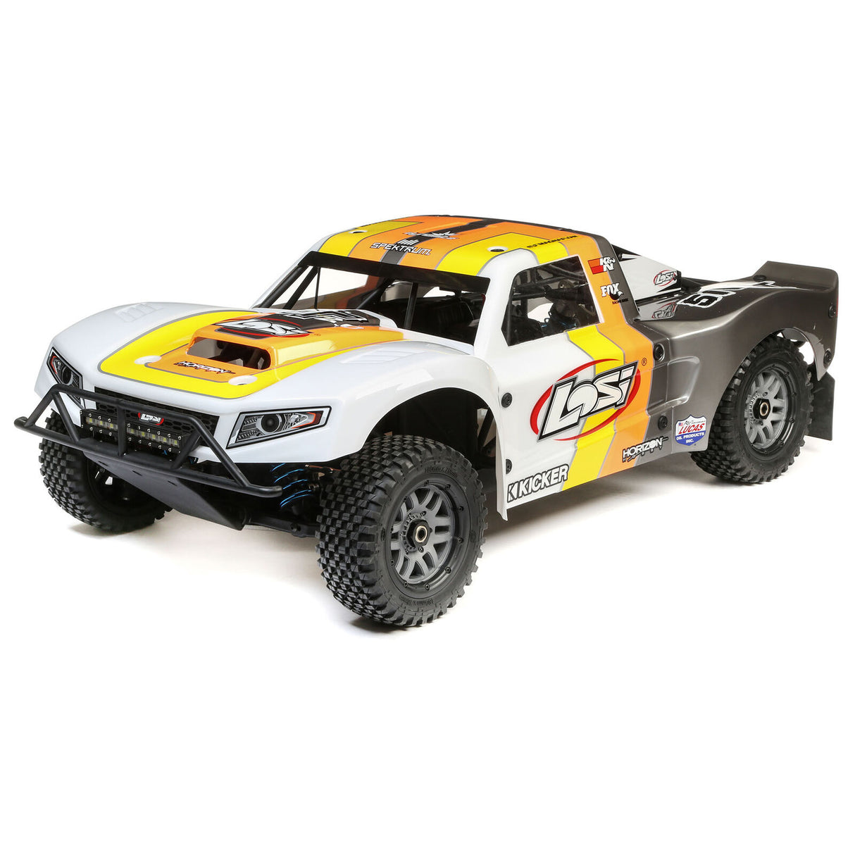 LOSI LOS05014V2T2 5IVE-T 2.0 V2 : 1/5 4wd SCT Gaz BND : Gris/Org/Wht