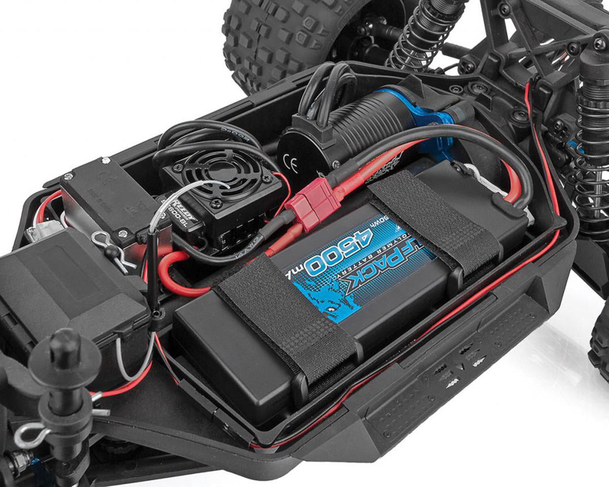 Team Associated ASC20518 Rival MT10 V2 RTR 1/10 4WD Monster Truck sans balais