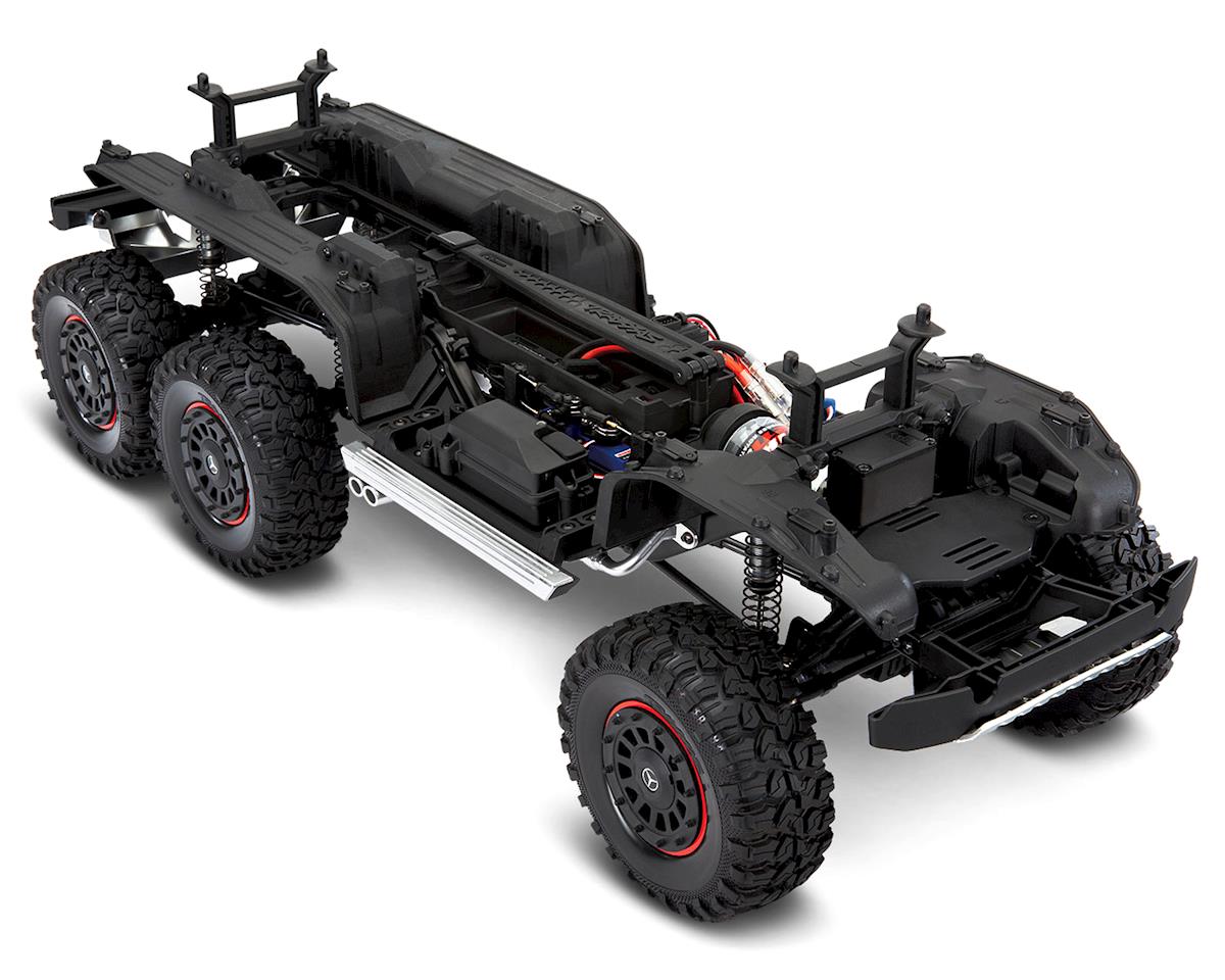 TRAXXAS 88096-4 NEGRO TRX-6 1/10 6x6 Camión sobre orugas con Mercedes-Benz G 63 AM