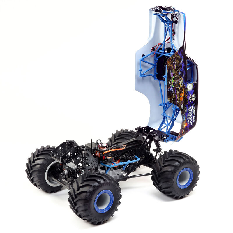 LOSI LOS05021T2 1/6 Super Baja Rey 2.0 4WD Camión del desierto sin escobillas RTR, King Shoc