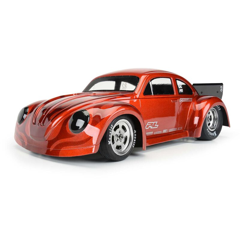 PROLINE 3558-00 1/10 Volkswagen Bug Clear Body Arrastre de curso corto