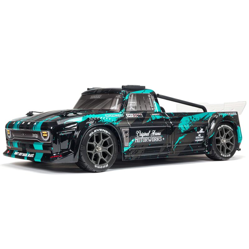 ARRMA1/8 INFRACTION 4X4 3S BLX 4WD All-Road Street Bash Resto-Mod Truck TEAL