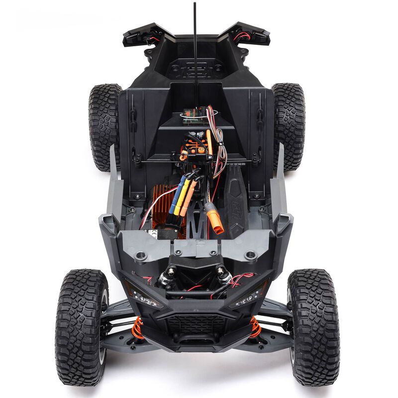 LOSI 1/10 RZR Rey 4WD RTR sans balais, Polaris LOS03029T2 ORANGE Fox
