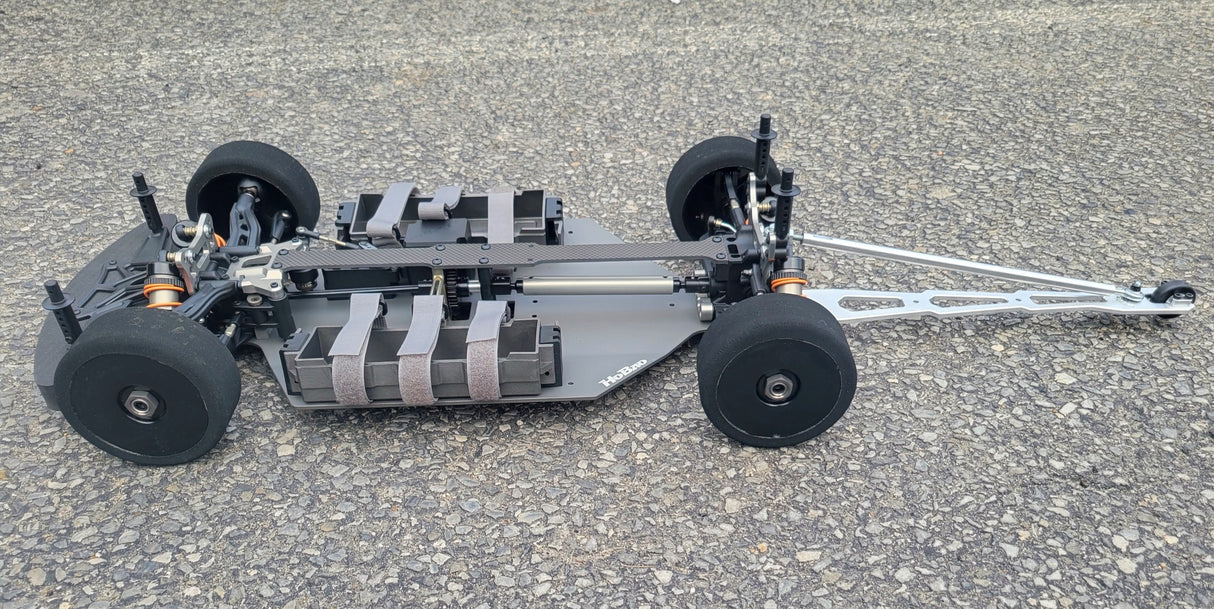 IRonManRc HOBAO VTE2 / VT "JAUGE 12" Barre de roue Drag Racing Beast