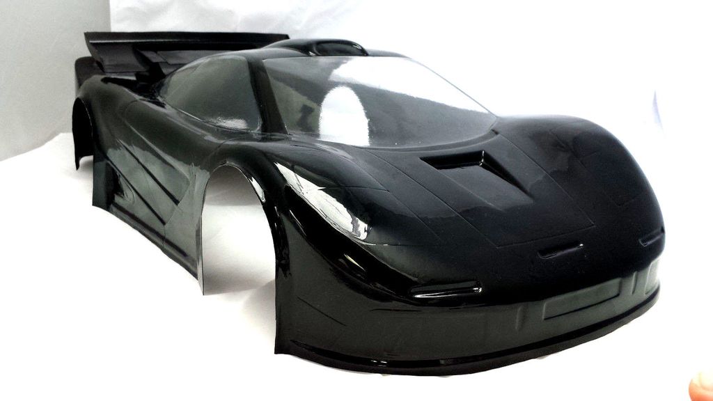 Delta Plastik 7500 1/8 MCLAREN GTR-1 360mm/2mm DRAG OR SPEED RUNS