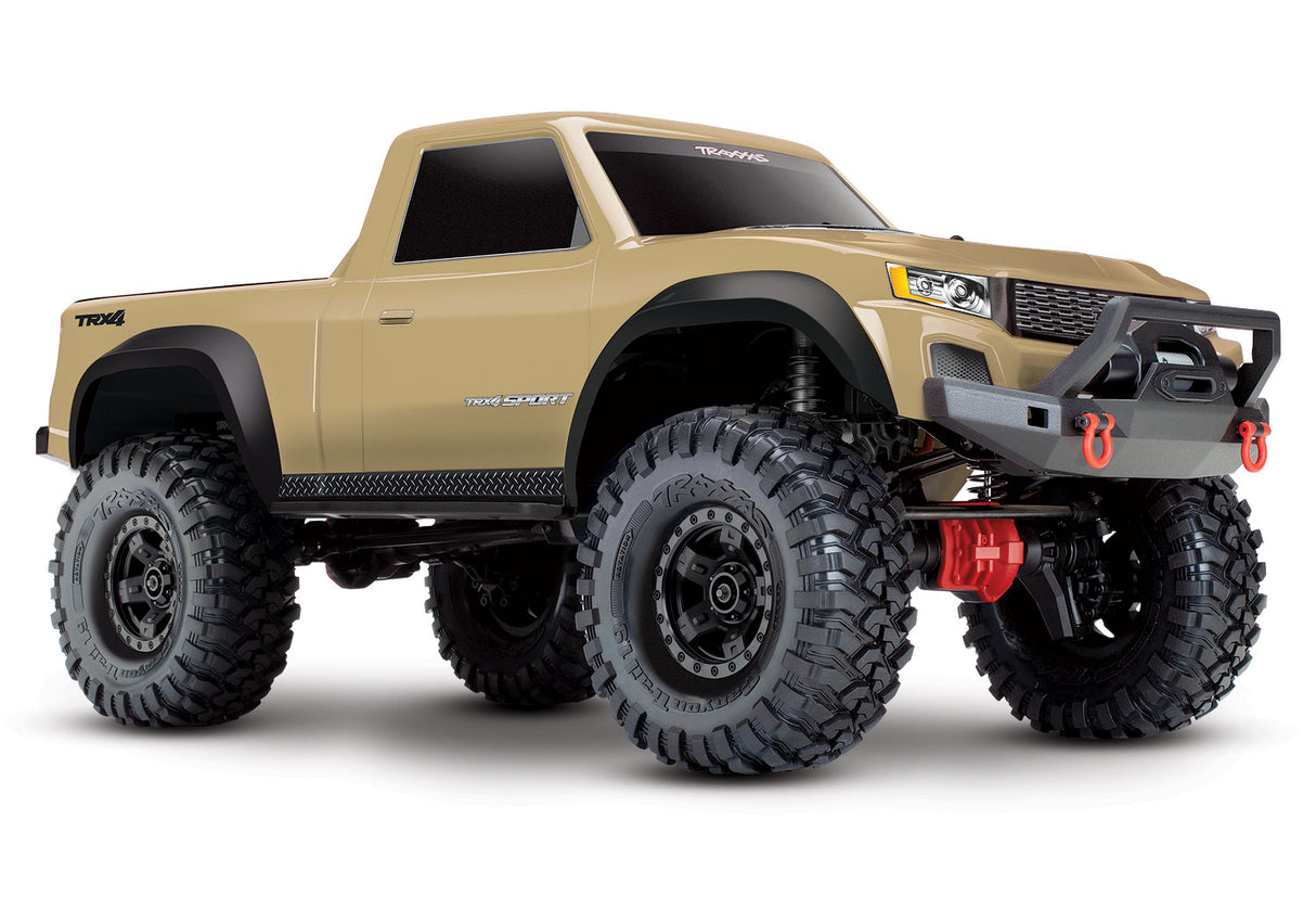 TRAXXAS 82024-4 TAN TRX-4® Sport: 4WD Electric Truck with TQ 2.4GHz Radio System