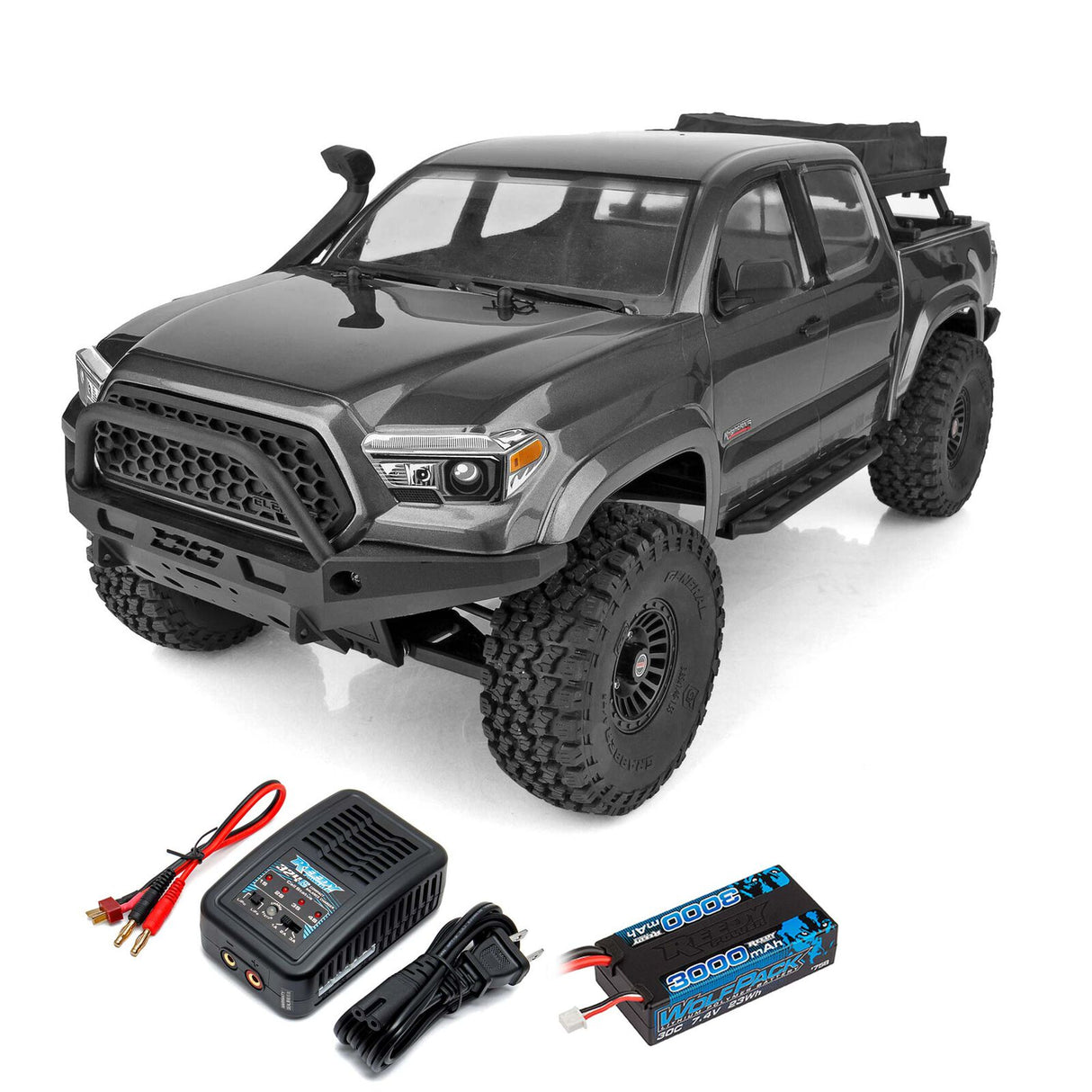 EQUIPO ASOCIADO 1/10 Enduro Trail Truck Knightrunner 4WD RTR, LiPo Combo