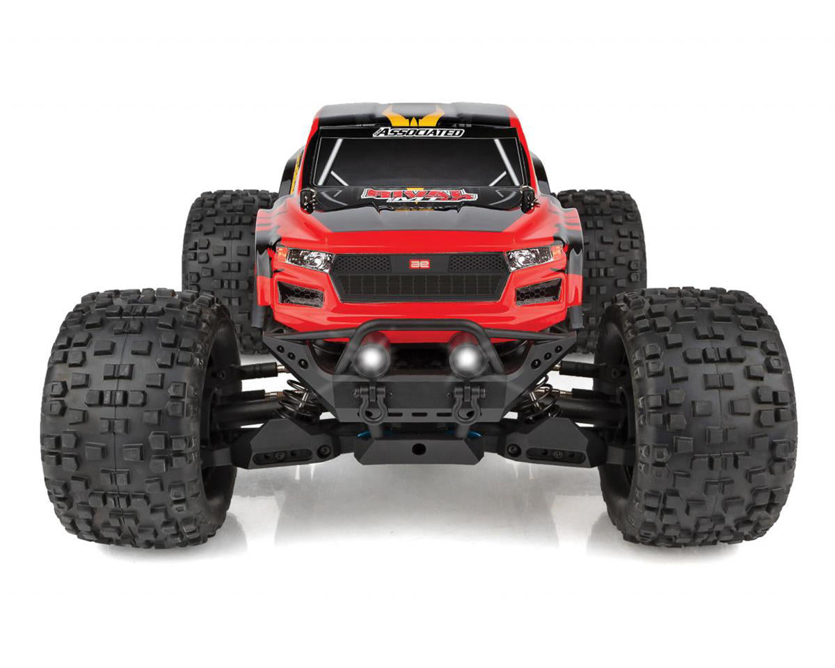 Team Associated ASC20518 Rival MT10 V2 RTR 1/10 4WD Monster Truck sans balais