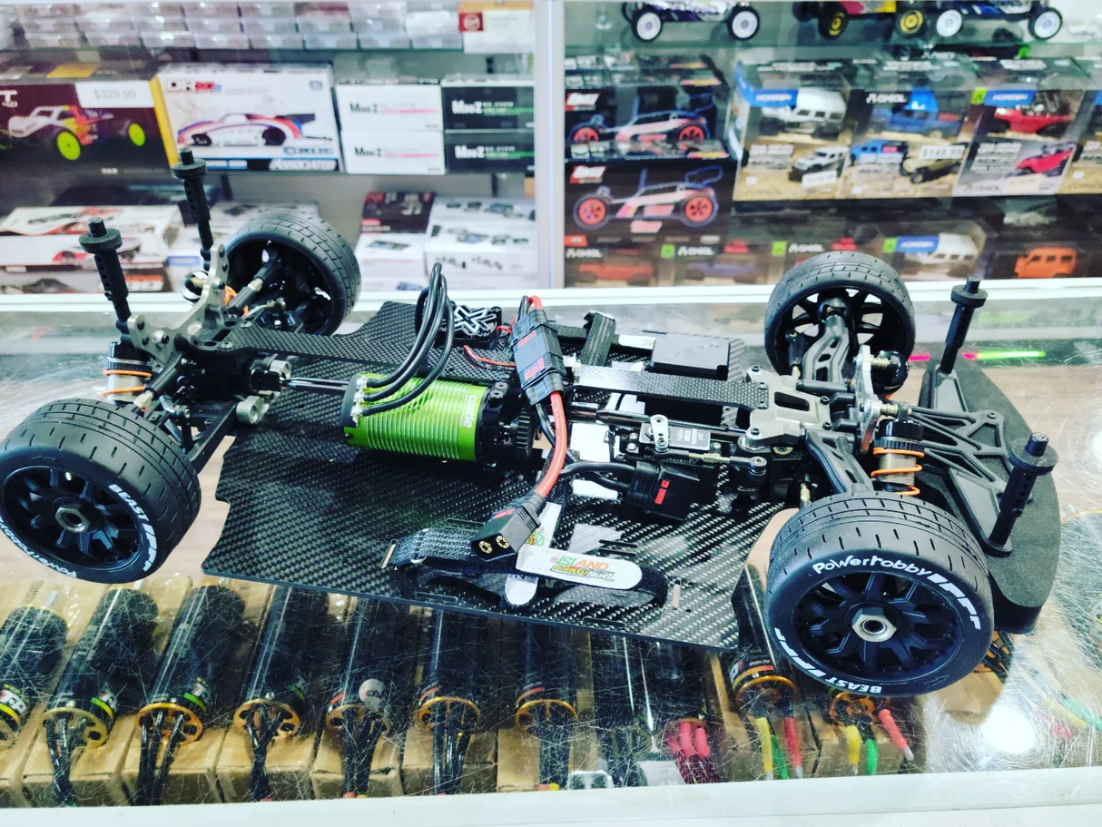 CONSTRUCTION DE VOITURE HOBAO VTE2 PERSONNALISÉE AVEC CHASIS IRONMAN RC *Beast*