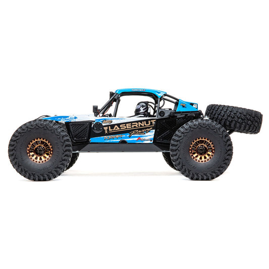 LOSI LOS03028T1 1/10 Lasernut U4 4WD Brushless RTR with Smart and AVC, (Blue)