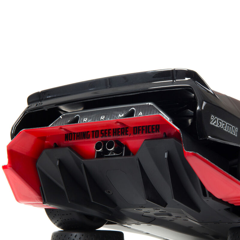 ARRMA ARA7617V2T1 1/7 FELONY 6S BLX Street Bash Todoterreno Muscle Car RTR Negro