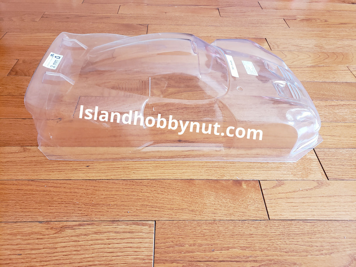 Delta Plastik 7503 PORSCHE GT2 360mm/2mm Rc Car Body*Drag or Speed Runs*