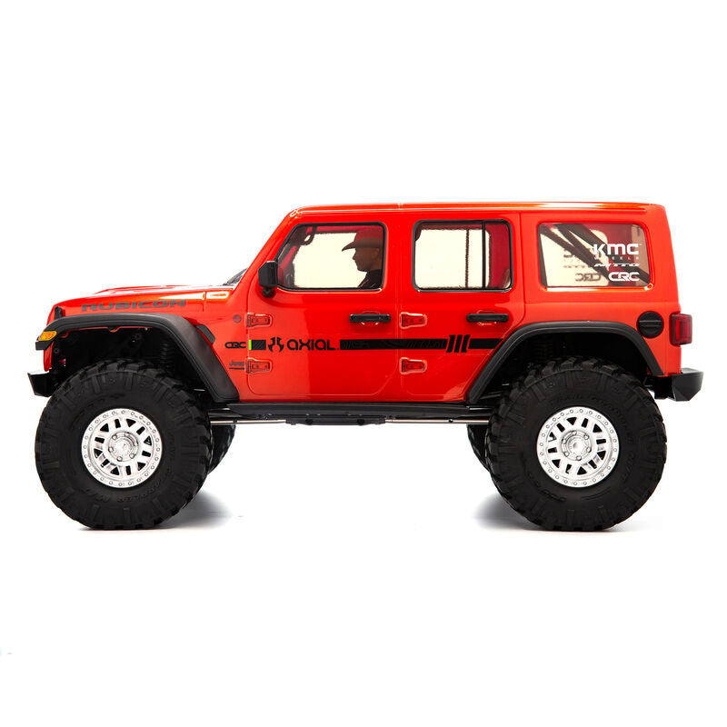 AXIAL AXI03003T2 1/10 SCX10 III Jeep JLU Wrangler with Portals RTR, Orange