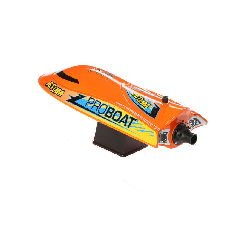 PROBOAT PRB08031T1 Jet Jam 12" Pool Racer Brushed RTR, Orange