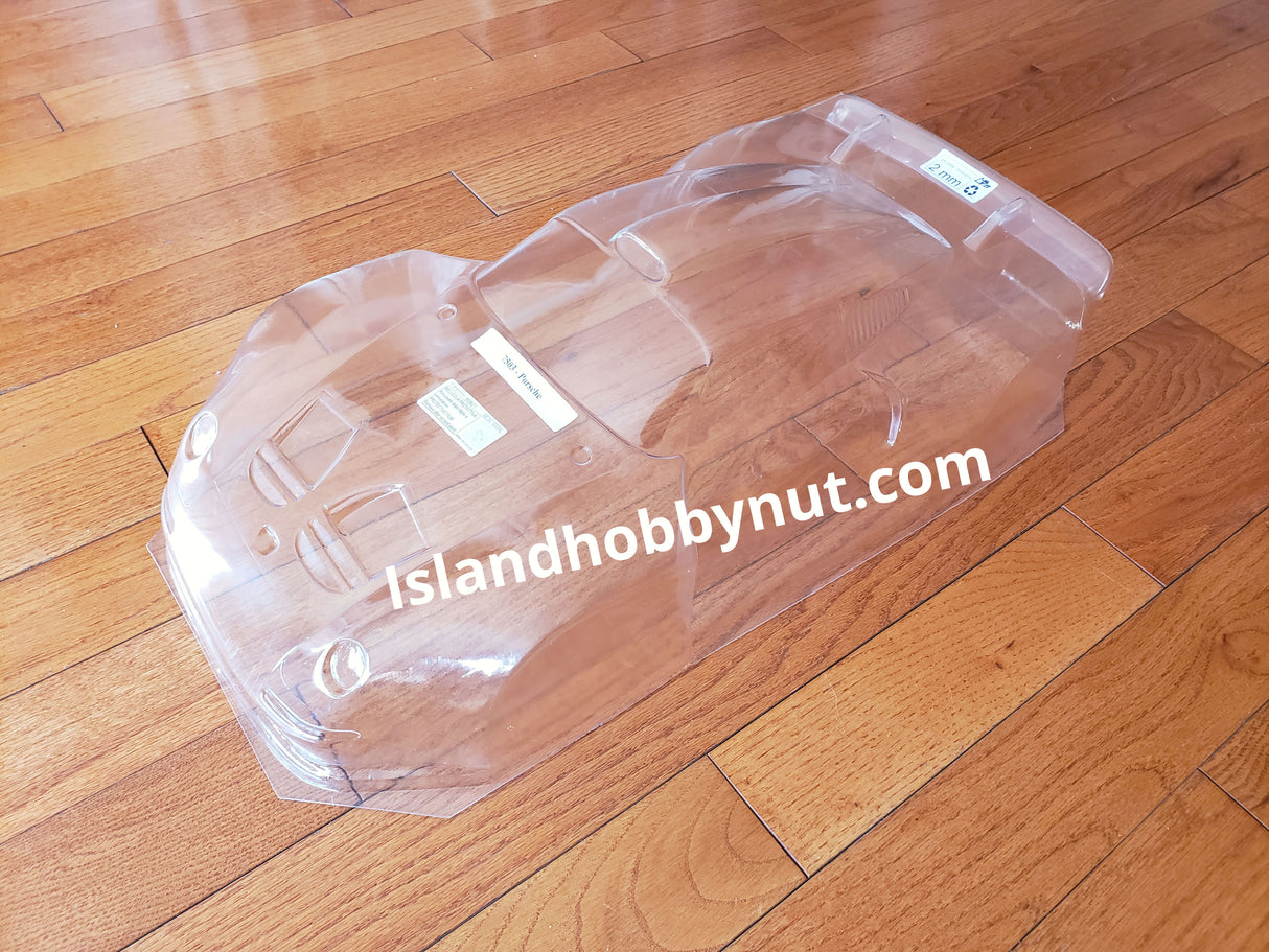 Delta Plastik 7503 PORSCHE GT2 360mm/2mm Rc Car Body*Drag or Speed Runs*