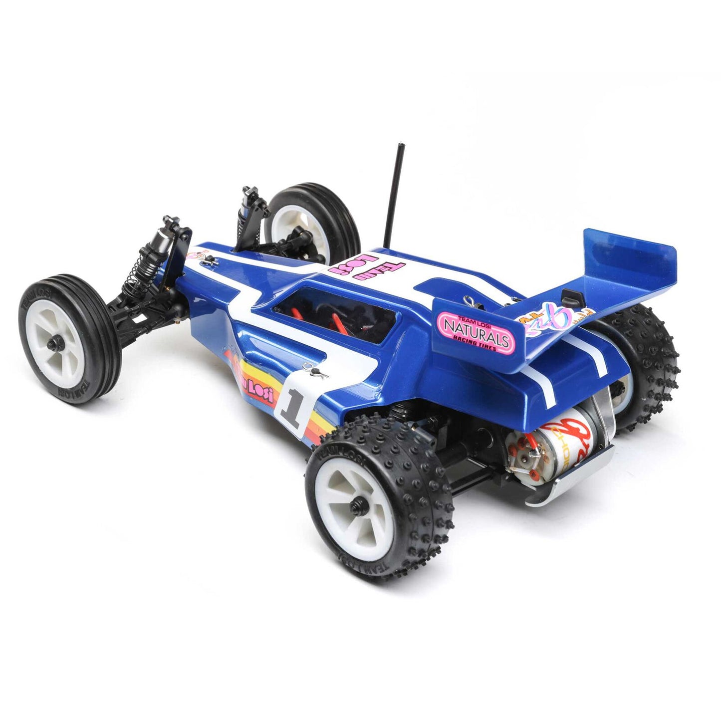 LOSI LOS01020T2 1/16 Mini Blue JRX2 Brushed 2WD Buggy RTR