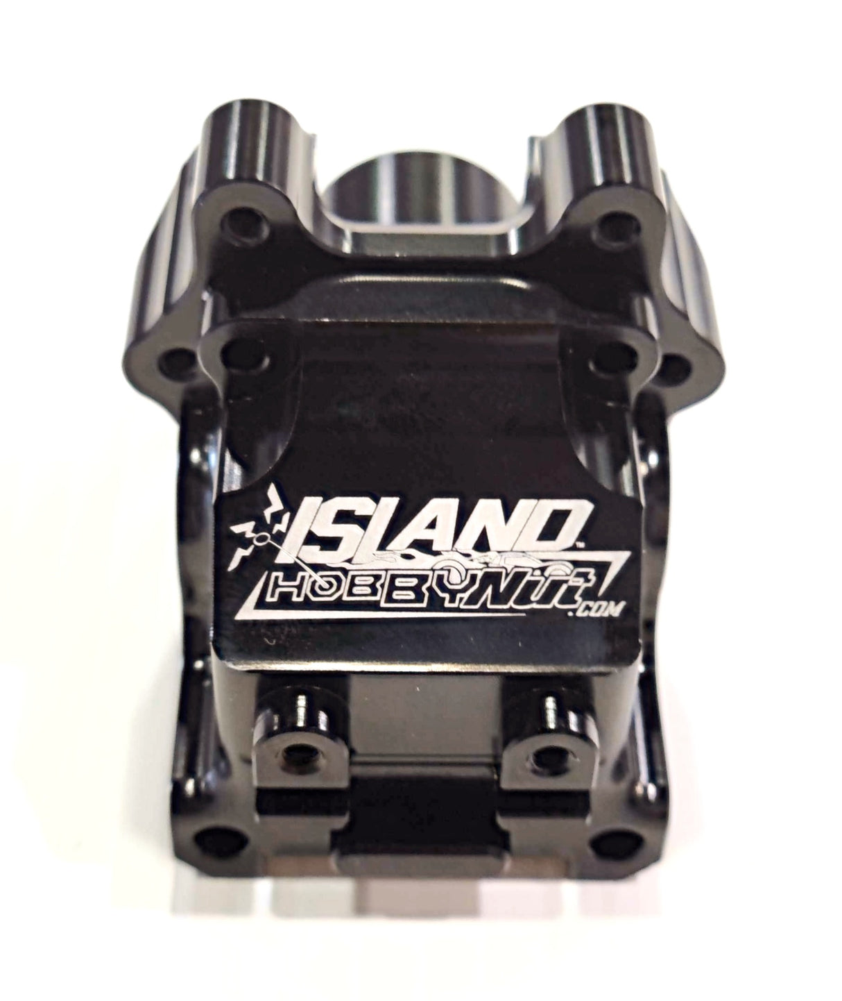 IronManRc HOBAO VTE2 / VT *SOLO TRASERO* Caja de engranajes de aluminio NEGRA