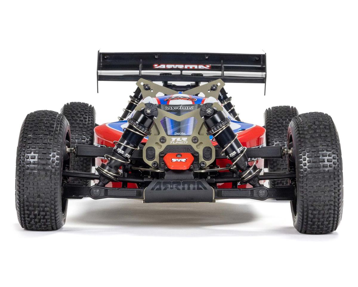 ARRMA ARA8406 1/8 TLR Tuned TYPHON 6S 4WD BLX Buggy RTR Rojo Azul