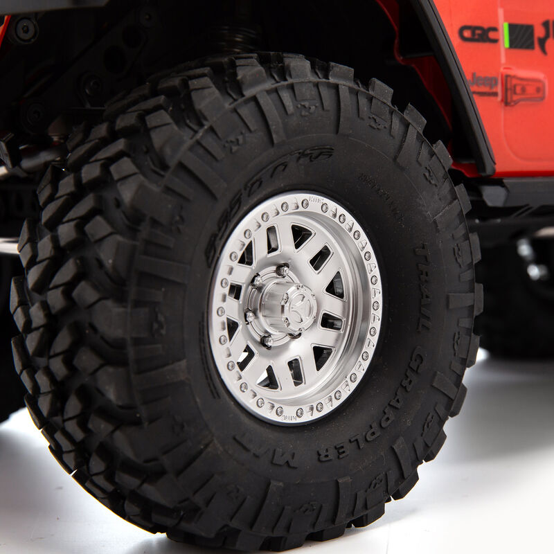 AXIAL AXI03003T2 1/10 SCX10 III Jeep JLU Wrangler with Portals RTR, Orange