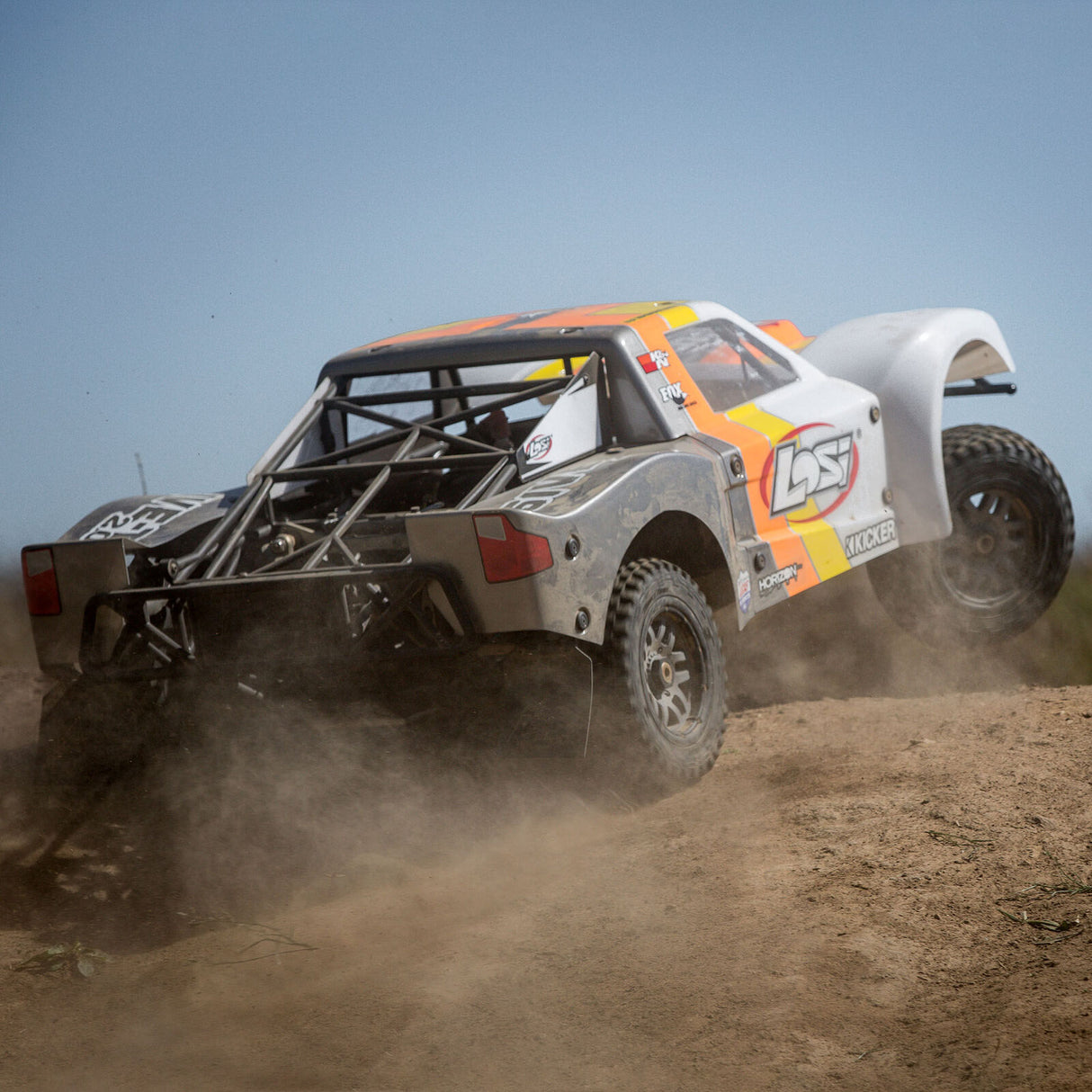 LOSI LOS05014V2T2 5IVE-T 2.0 V2 : 1/5 4wd SCT Gaz BND : Gris/Org/Wht