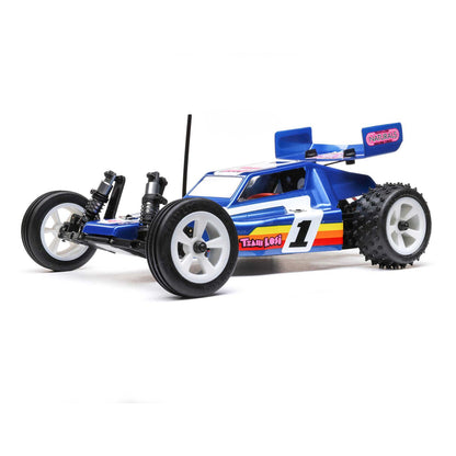 LOSI LOS01020T2 1/16 Mini Blue JRX2 Brushed 2WD Buggy RTR
