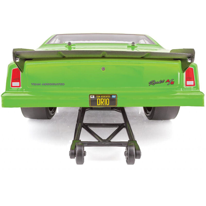 Equipo asociado 1/10 DR10 Drag Race Car RTR LiPo Combo, verde