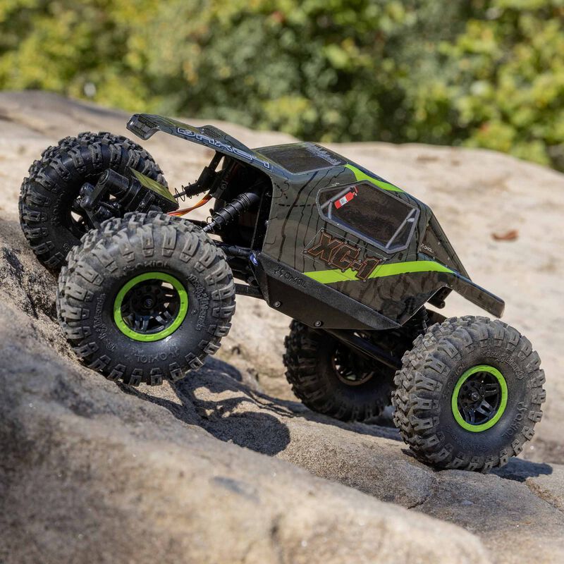 AXIAL AXI00003T1 1/24 AX24 XC-1 4WS Crawler Brushed RTR Green