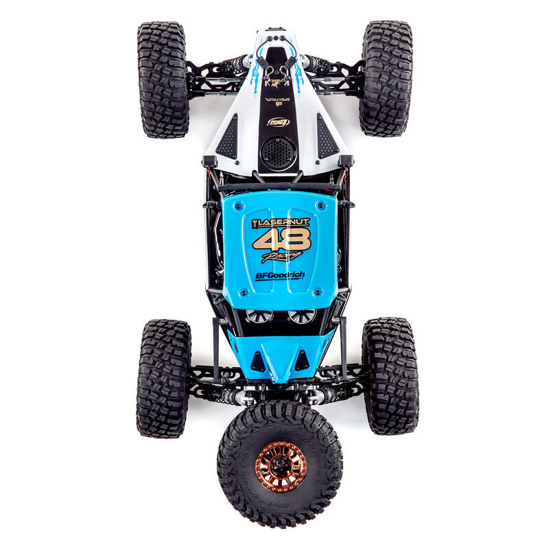 LOSI LOS03028T1 1/10 Lasernut U4 4WD Brushless RTR with Smart and AVC, (Blue)